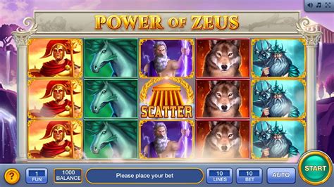 Play Power Of Zeus slot